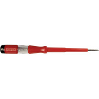 Тестер напряжения STEKKER контактный 100-500V, 12 200 мм, красный, TST500-1 32861
