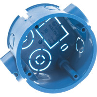 Подрозетник с кабель-каналом для сплошных стен GUSI ELECTRIC 68х45, IP30 без саморезов С3М3 БС Евро