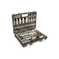 Набор головок торцевых и вставок АвтоDело 1/2" 1/4" DR 108 предметов 39818 10608