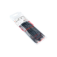 Стандартный хомут EKF P6.6 ч, 3.6x150 50 шт. FlexLock PROxima plc-fl-ctsb-3.6x150-r