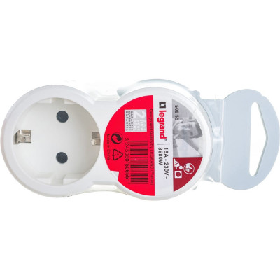 Legrand Розетка переносная 2x2P+E 50655