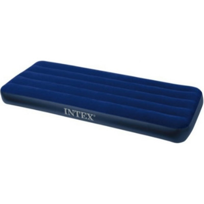 Intex Надувной матрас Classic Downy Airbed Fiber-Tech, 76х191х25см 64756