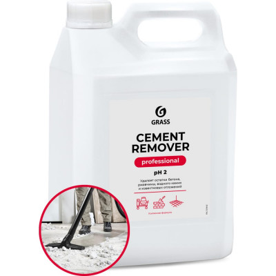 Grass Средство для очистки после ремонта Cement Remover канистра 5,8кг 125442