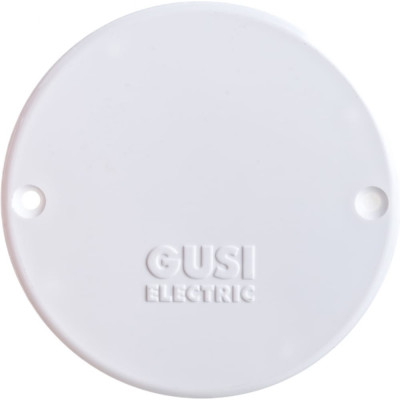 GUSI ELECTRIC Крышка подрозетника белая, D-71 С3А5 Евро