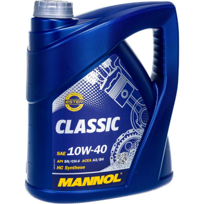 MANNOL Моторное масло П/Синтетическое Classic 10w40 1101