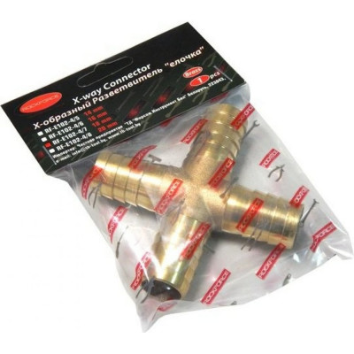 Х-образный разветвитель Rockforce RF-E102-4/8(26679)