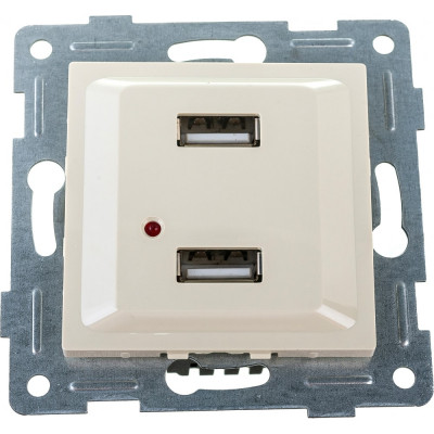 Двойная розетка usb GUSI Electric Ugra С11USB2-003