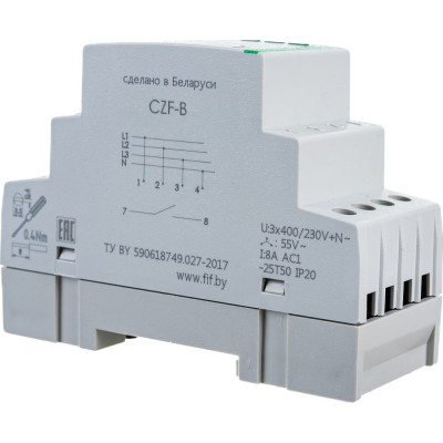 F&F автомат защиты электродвигателей CZF-B EA04.001.002