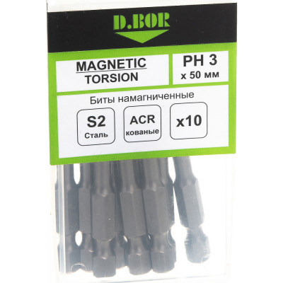 Намагниченные биты D.BOR MAGNETIC D-MTA-PH03-050-010