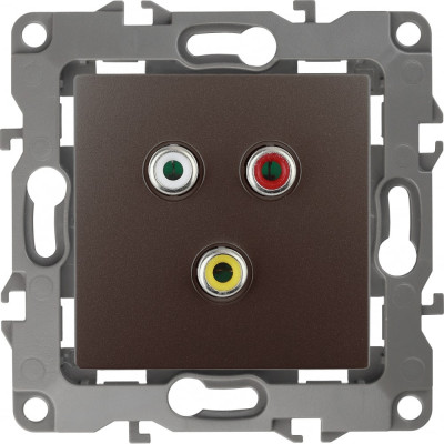 Розетка RCA ЭРА 12-3113-13 Б0027478