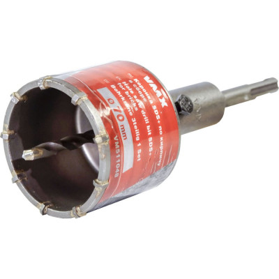 VMX VM511048 Коронка SDS+ 70х50 ТС д/кирпича в сборе 511048
