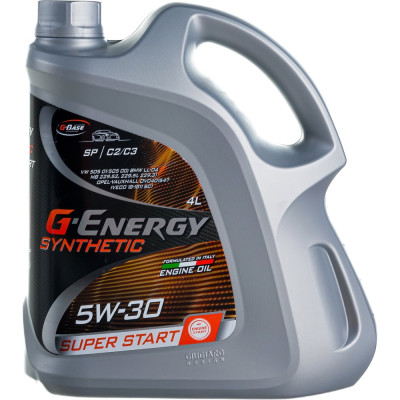 Масло G-ENERGY SynthSuperStart 5W-30 253142400