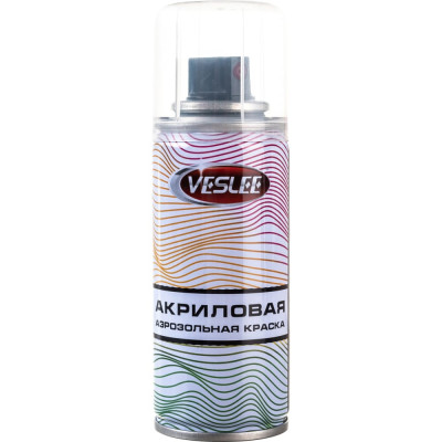 Veslee Краска аэрозольная 100ml цвет белый глянец VL-P2E 9003