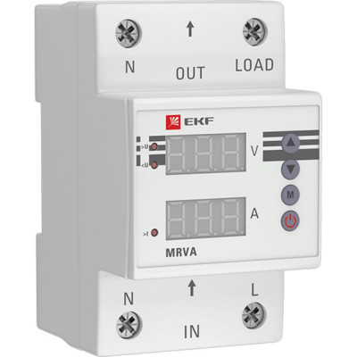 Реле напряжения и тока EKF PROxima MRVA MRVA-63A