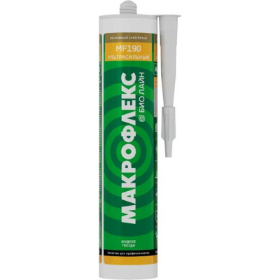 Makroflex МАКРОФЛЕКС 1744686 MF190 Ультрасильный BIO, 400 г 2679658