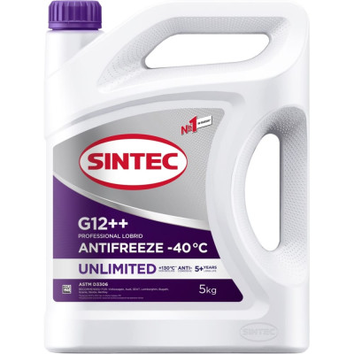 Антифриз Sintec UNLIMITED G12++ 990566