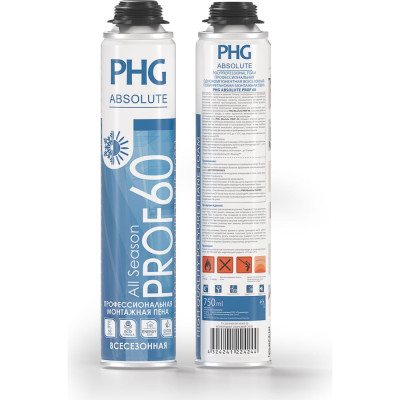 PHG Absolute PROF 60 профессиональня монтажная пена 750 ml 242412