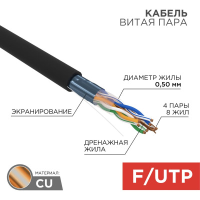 Наружный кабель REXANT OUTDOOR 01-0146-1