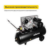 Inforce Ременной компрессор BCX-100L 04-06-31