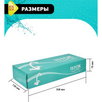 Istok Смеситель ванно-душевой двуручный 0402.714