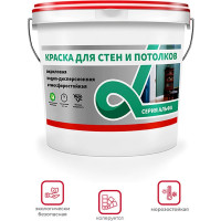 ALFAVIT КРАСКА В/Д ДЛЯ СТЕН И ПОТОЛКОВ 6,5 КГ 1 АЛЬФА 42757