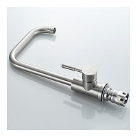 LEDEME Смеситель для кухни с гайкой, нержавейка, L74998A-4 65892