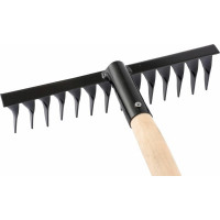 Витые грабли СИБРТЕХ 14 зубьев, 300 мм, с черенком Россия 61769