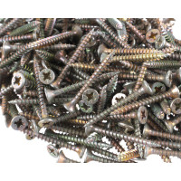 Универсальный саморез по дереву КрепСтройГрупп 4х35 желтый цинк, 300 шт. 145434