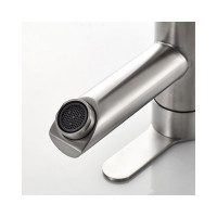 Смеситель для умывальника LEDEME высокий излив, картридж диаметр 35 мм с гайкой, L71103 65884