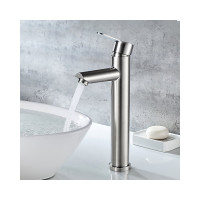 Смеситель для умывальника LEDEME высокий излив, картридж диаметр 35 мм с гайкой, L71103 65884