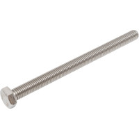 Болты КРЕП-КОМП с полной резьбой, нержавеющие, DIN933, А2, 12х160, 25, шт. бпн12160