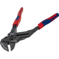 Переставные клещи-ключ Knipex 52 мм (2"), 250 мм, серые, 2-к ручки, подвес KN-8602250SB