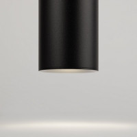 Подвесной светильник ЭРА PL1 GU10, BK 300, D80*300 мм, черный Б0041506