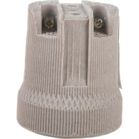 Патрон ЭРА Е27 подвесной, керамика, белый (Упаковка 50 шт) Б0043694