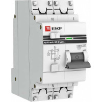 Дифференциальный автомат EKF АД-32 1P+N 10А/30мА 4,5кА PROxima DA32-10-30-pro