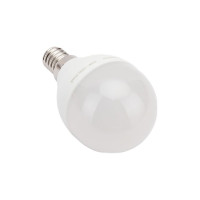 Светодиодная лампа ECOWATT P45, 230В, 5.3W, 2700K, E14, теплый белый свет, шарик 4606400419808