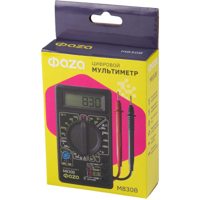 Цифровой мультиметр ФАZА M830B 5000377