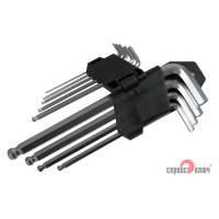 Набор шестигранников с шаром 9 предметов СЕРВИС КЛЮЧ 70670