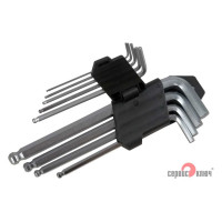 Набор шестигранников 9 предметов СЕРВИС КЛЮЧ PROFFI 76401