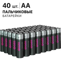 Батарейка ФАZА Элемент питания алкалиновый AA/LR6 1.5В Alkaline Pack-40 (уп.40шт) 5023017