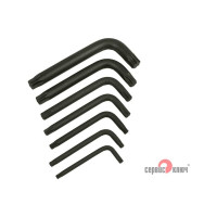 Набор Г-образных звездочек торкс 15 предметов СЕРВИС КЛЮЧ PROFFI 76440