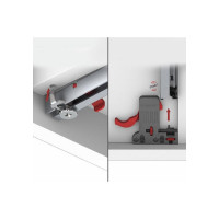 Направляющая полного выдвижения c доводчиком SAMET SMART SLIDE, Lock-Fix 500 мм СТ-00001282