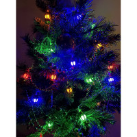 Гирлянда ЭРА ENIN3F Фонарики, LED, Нить, 3 м, мультиколор, 220V, IP20 Б0041897