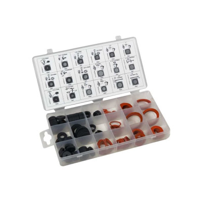 Набор шайб-прокладок 141 предмет СЕРВИС КЛЮЧ 73141