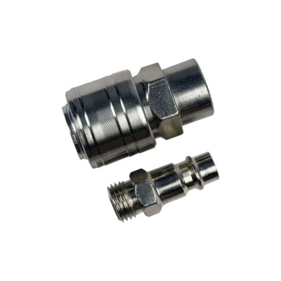 Набор переходников (2 шт, 1/4) с быстросъемным соединением СЕРВИС КЛЮЧ 70604