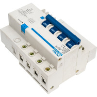 Дифференциальный автомат ANDELI DZ47LE-63 4P 10A 30mA тип AC х-ка С ADL02-009