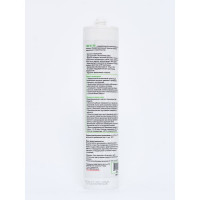 Универсальный силиконовый герметик SANZ АС-168 белый, 280 мл. 168-7394-W