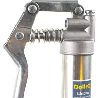 Пистолетный шприц для густой смазки плунжерный 120 мл для одной руки DolleX GG-121