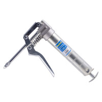 Пистолетный шприц для густой смазки плунжерный 120 мл для одной руки DolleX GG-121