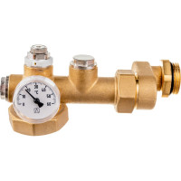 Группа для теплого пола Gekon с термосмесителем, к колектору GK 7686G-F3